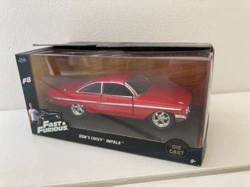 Jada Toys FAST and Furious 1:32 scale Chevy Impala mint in box