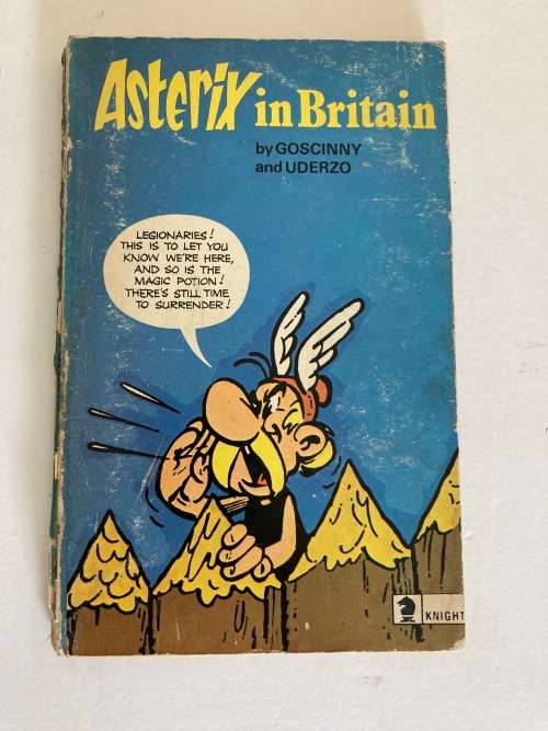 ASTERIX and Cleopatra AND ASTERIX in Britain paperbacks