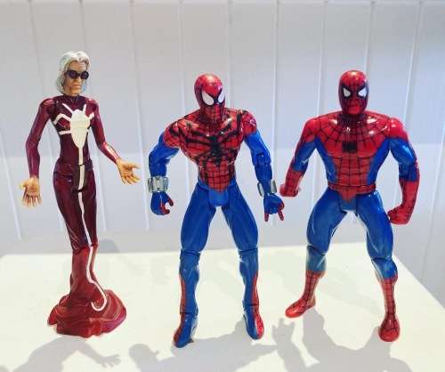 Spider-Man Animated action Figures lot from 1993