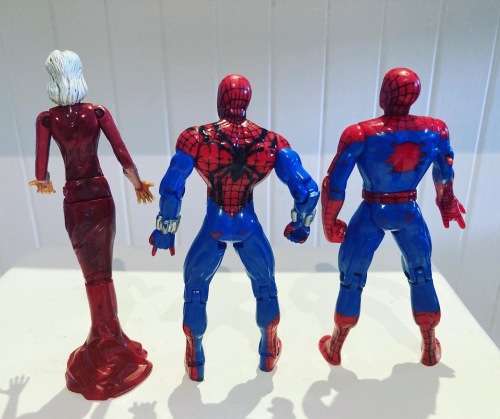 Spider-Man Animated action Figures lot from 1993