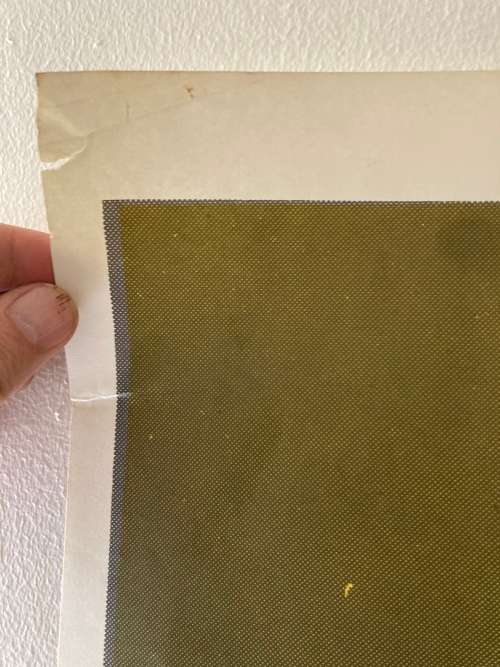 100% Original 1960s Elvis Presley KING CREOLE Movie Poster - South African print