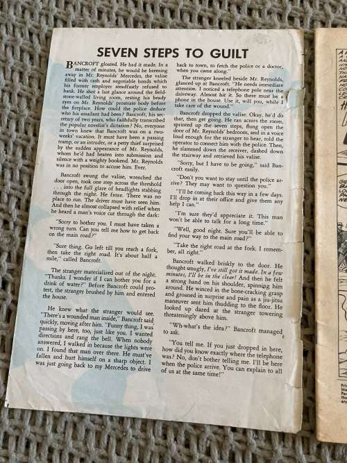 South Africa 1960s BATMAN Detective Comics no 5 by MIMOSA Comics