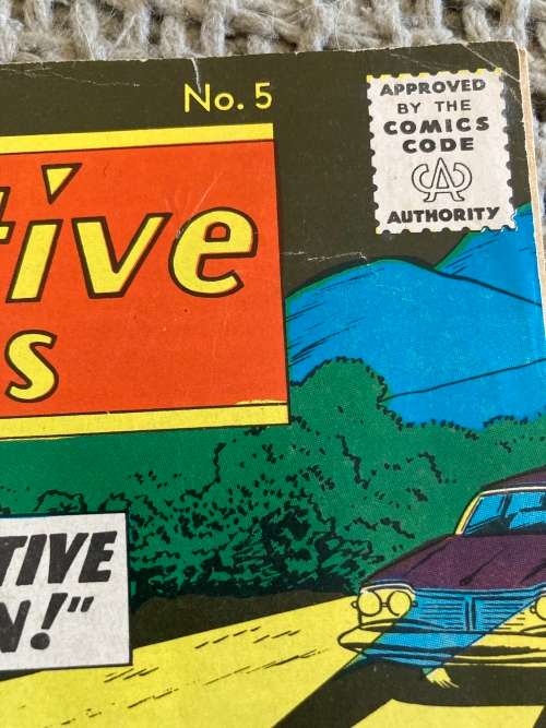 South Africa 1960s BATMAN Detective Comics no 5 by MIMOSA Comics
