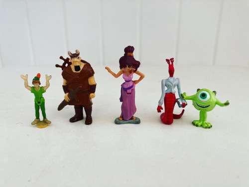 5 x Disney Pixar animated 1:64 scale Mini figures