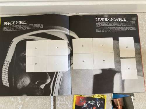 LEGO SPACE sticker and album 1990s by PANINI Italy