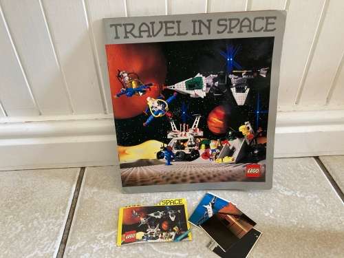LEGO SPACE sticker and album 1990s by PANINI Italy