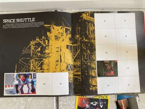 LEGO SPACE sticker and album 1990s by PANINI Italy