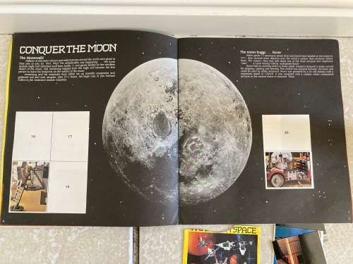 LEGO SPACE sticker and album 1990s by PANINI Italy