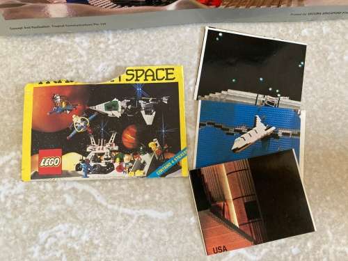 LEGO SPACE sticker and album 1990s by PANINI Italy