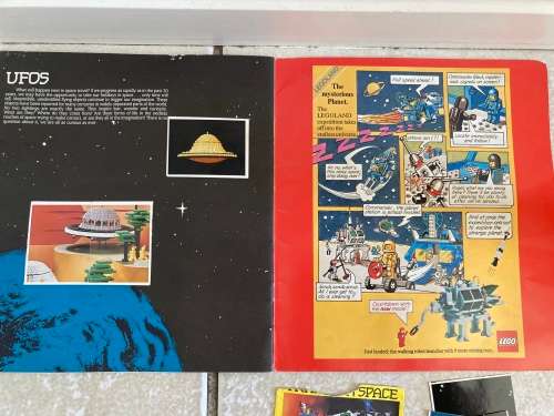 LEGO SPACE sticker and album 1990s by PANINI Italy