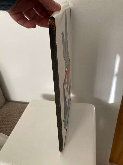 Vintage 1970s 1980s original SAAF SILVER FALCONs Signage South African Air Force