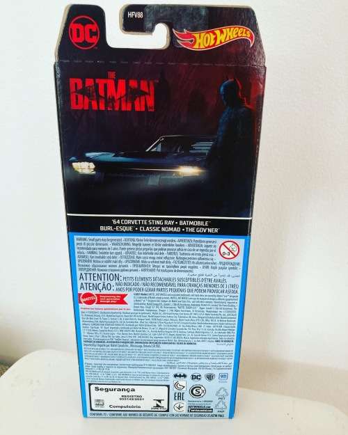 Hotwheels THE BATMAN 2022 Movie BATMOBILE and exclusive movie
