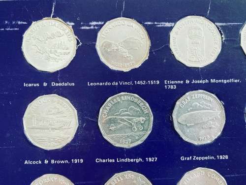 1970s Shell Oil MAN IN FLIGHT NASA Set South Africa Petrol Station Collectors album