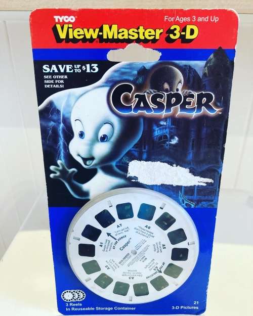 CASPER THE GHOST 1996 Movie Viewmaster Reels - still sealed.