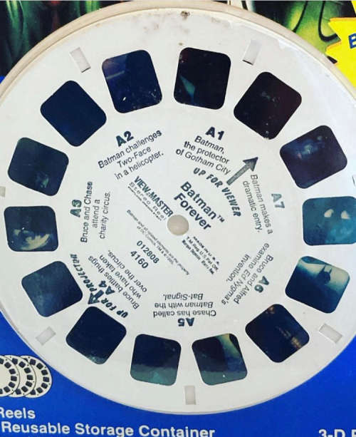 BATMAN FOREVER 1995 Movie Viewmaster Reels - still sealed.