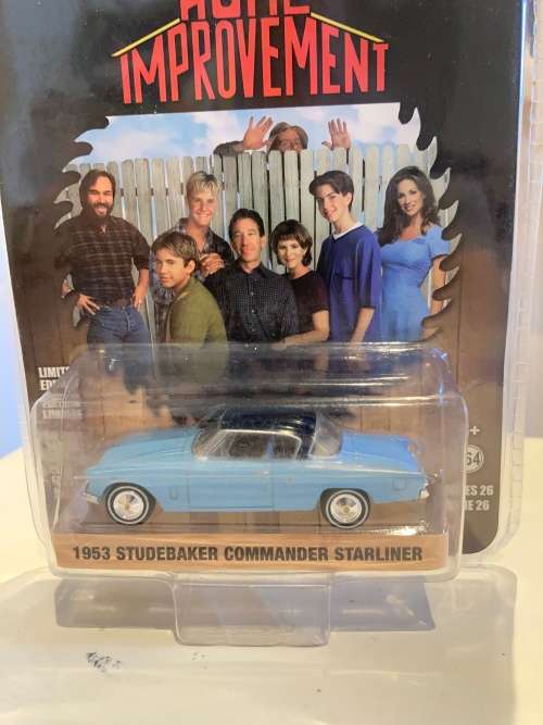 Greenlight HOME IMPROVEMENT Studebaker 1:64 scale - mint on card