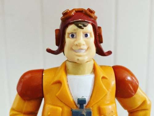 THE original FILMATION GHOSTBUSTERS EDDIE Action Figure from 1985 by Tyco toys