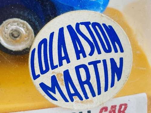 POLI CAR A series A75 rare ASTON MARTIN LOLA 1:32 scaLe SLOT CAR in original plastic box 1970s