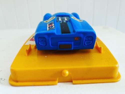 POLI CAR A series A75 rare ASTON MARTIN LOLA 1:32 scaLe SLOT CAR in original plastic box 1970s