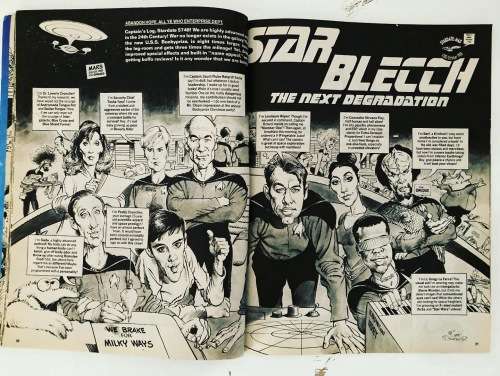 MAD MAGAZINE South Africa STAR TREK edition