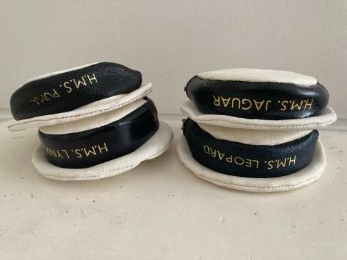 1960s British Royal Navy FrIgates HMS LYNX PUMA JAGUAR LEOPARD mini wallet Sailor Hat memorabilia