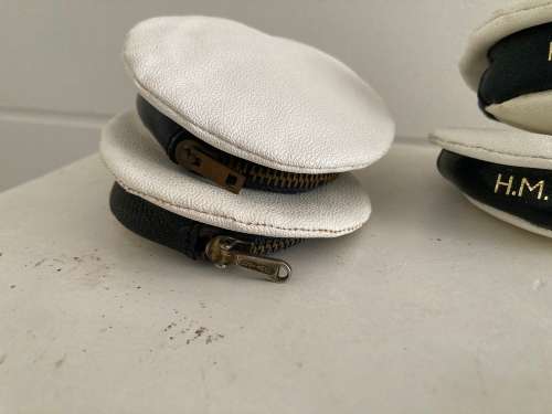 1960s British Royal Navy FrIgates HMS LYNX PUMA JAGUAR LEOPARD mini wallet Sailor Hat memorabilia