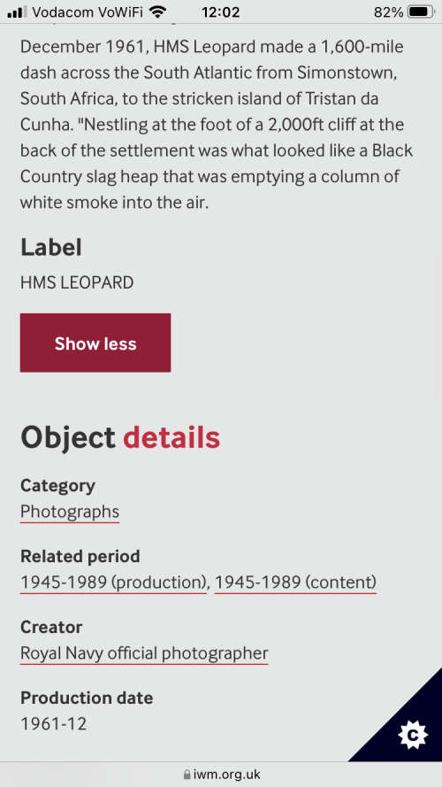 1960s British Royal Navy FrIgates HMS LYNX PUMA JAGUAR LEOPARD mini wallet Sailor Hat memorabilia