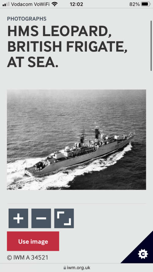 1960s British Royal Navy FrIgates HMS LYNX PUMA JAGUAR LEOPARD mini wallet Sailor Hat memorabilia