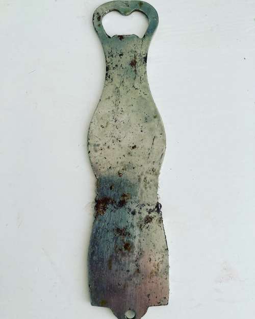 Vintage metal Cape Town South Africa 1970s AMLA Soda cool drinks branded advertising Bottle Opener