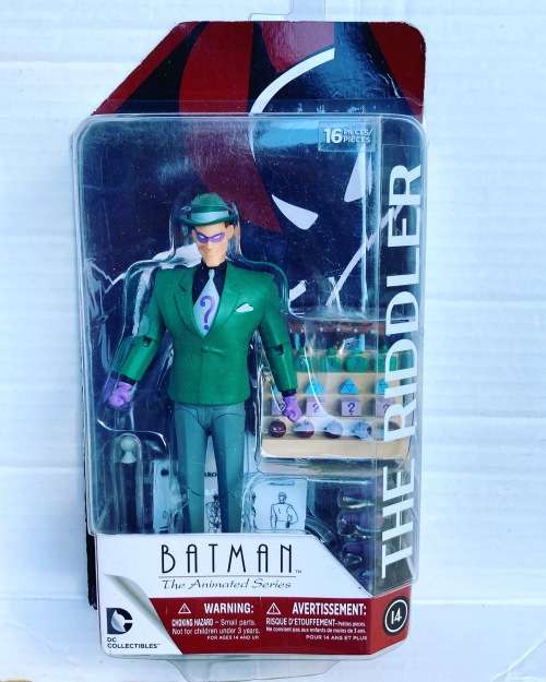 The Batman animated series DC Collectibles 6 inch figure set. 7 x figures