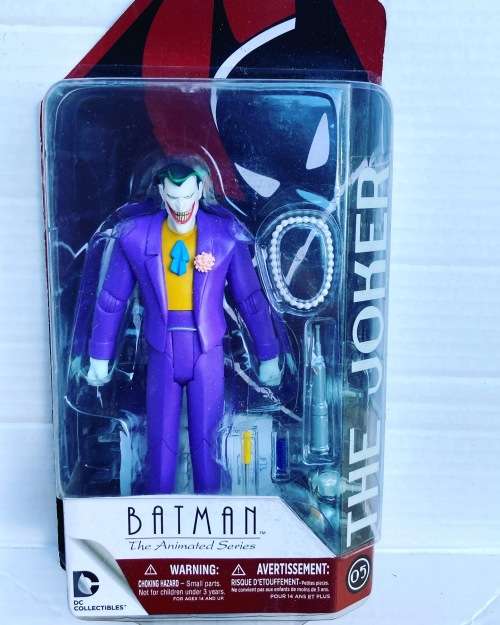 The Batman animated series DC Collectibles 6 inch figure set. 7 x figures