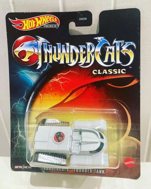 Thundercats Thundertank Hotwheels 1:64 scale Real Riders mint on card