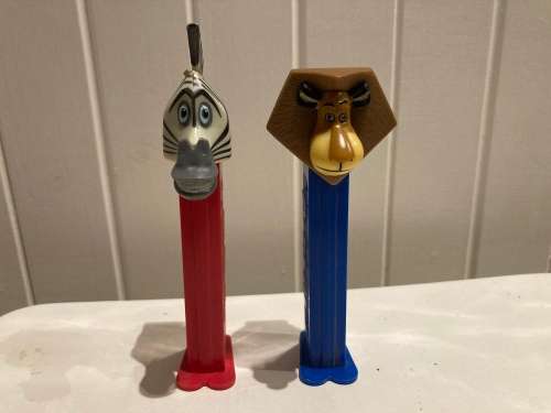 PEZ MADAGASCAR Animated cartoon ALEX & MARTY