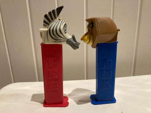 PEZ MADAGASCAR Animated cartoon ALEX & MARTY