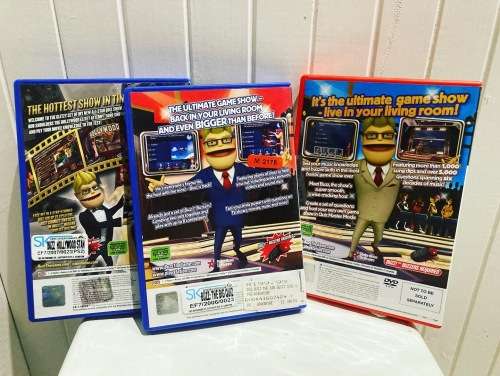 3 x PlayStation 2 BUZZ games - 2nd hand. Disc has scratches