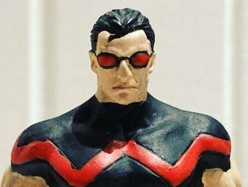 MARVEL comics WONDER MAN Avengers mini lead Statue by Eaglemoss - Mint in box