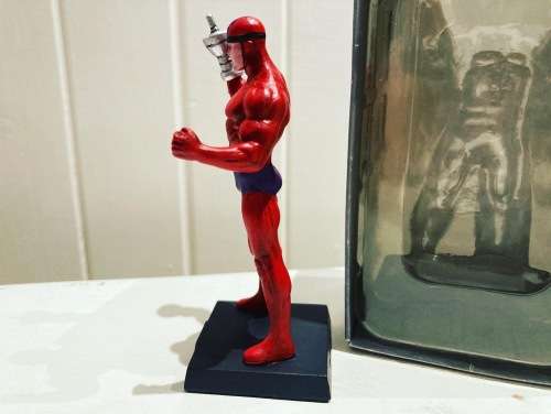 MARVEL comics KLAW Avengers villain mini lead Statue by Eaglemoss - Mint in box