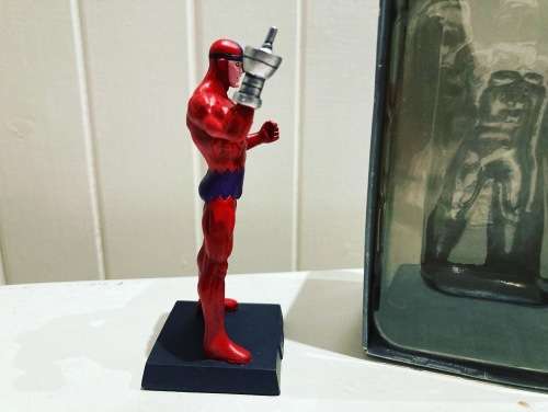 MARVEL comics KLAW Avengers villain mini lead Statue by Eaglemoss - Mint in box