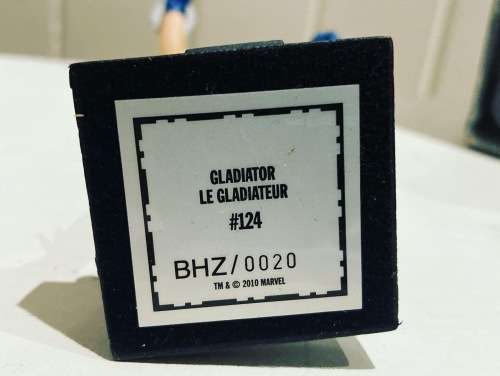 MARVEL comics THE GLADIATOR enemy villain of DARE DEVIL mini lead Statue by Eaglemoss - Mint in box