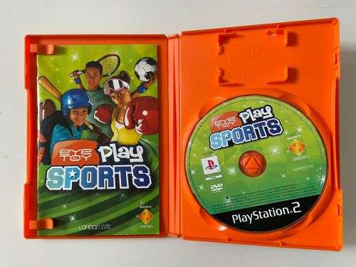 Eye Toy PLAY SPORTS PS2 PlayStation 2 games