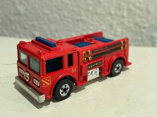 Hotwheels FIRE EATER diecast by Hotwheels 1976 1:64 scale Mattel Toys