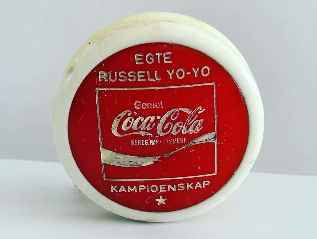 South African Coca Cola 1972 CHAMPIONSHIP COKE Russell Yo-Yo