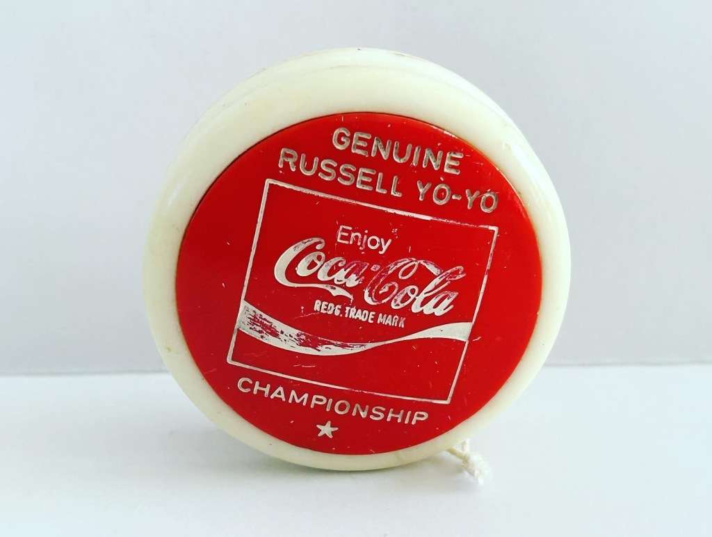 South African Coca Cola 1972 CHAMPIONSHIP COKE Russell Yo-Yo
