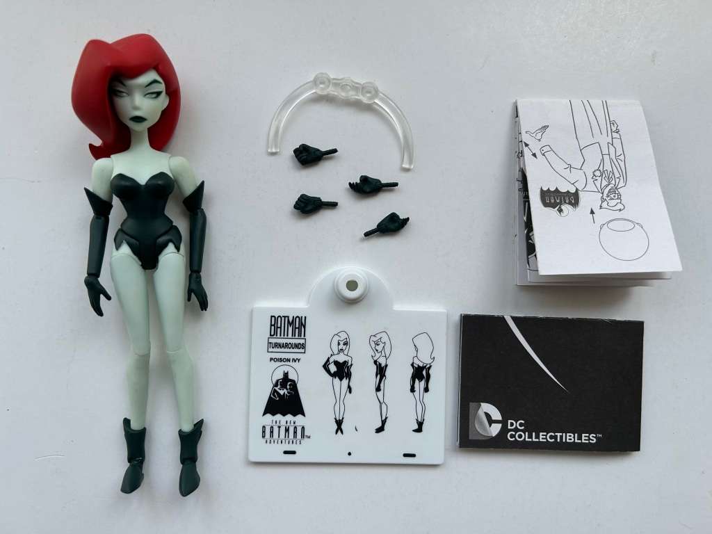 POISON IVY loose BATMAN ADVENTURES animated series Hasbro toys DC Collectibles 6 inch figure series