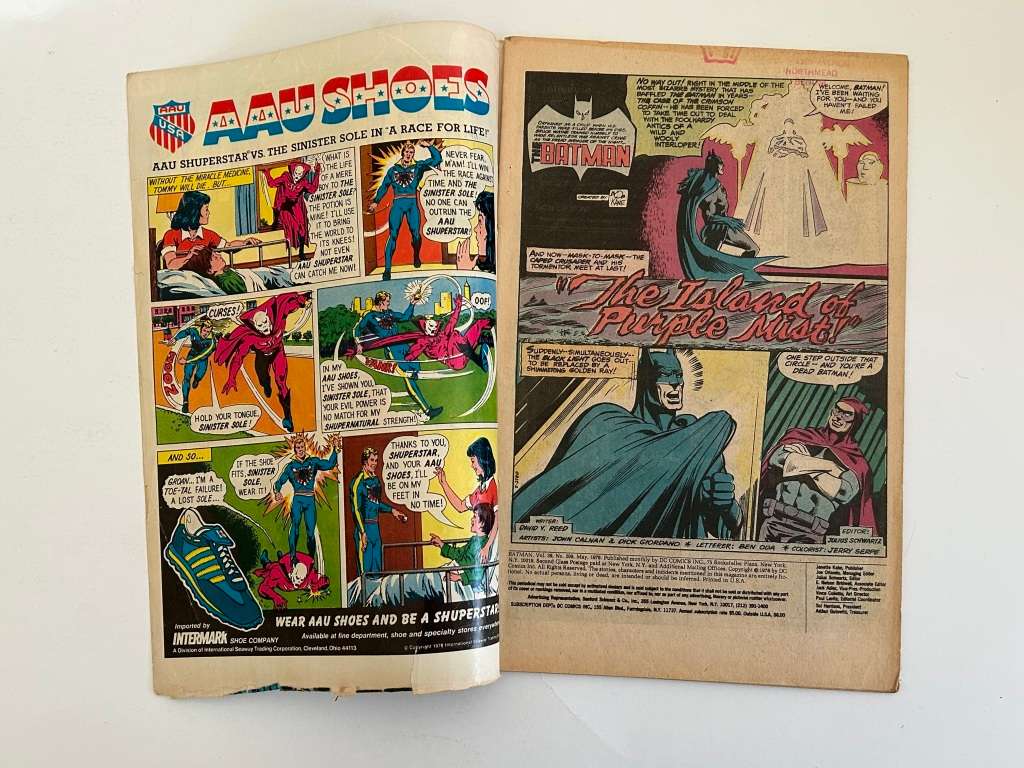 DC Comics BATMAN No 299 (May 1978)(High GD condition)
