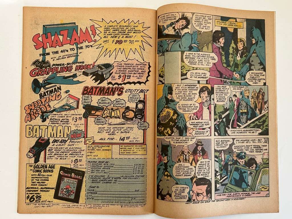 DC Comics BATMAN No 295 (Jan 1978)(VG-FN condition)