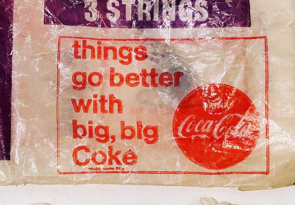 Genuine South African Coca Cola Coke 1966 COKE Russell Yo-Yo Replacement 3 String Packet