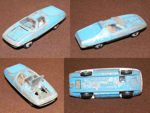 Corgi Husky Man from Uncle Tv show car - 1960s