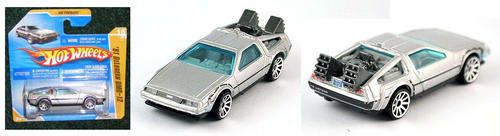 BACK TO THE FUTURE part 2 DELOREAN by Hotwheels