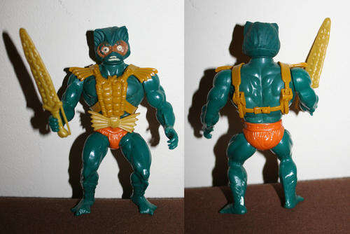 MERMAN from He-man Masters of the universe  - 1981 31 years old!